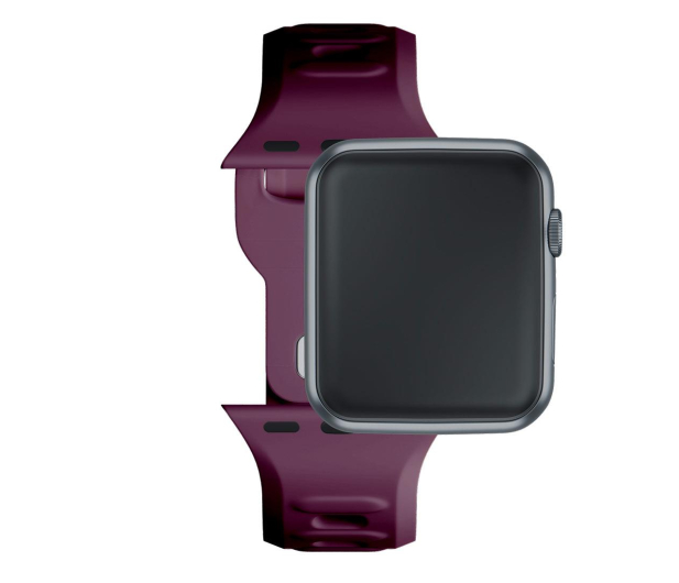 3MK Silicone Watch Strap do Apple Watch 40/41/42 mm Mulberry - 1267338 - zdjęcie 5